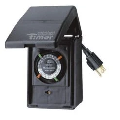 Intermatic - Portable Outdoor 24-Hour Timer With 13 Inch Cord