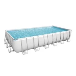Bestway - Power Steel 24' X 12' X 52" Rectangle Above Ground Pool Set -Pure Pools Store Power Steel 24 x 12 x 52 Rectangle Above Ground Pool Set 2