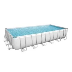 Pure Pools Store 5 Bestway - Power Steel 24' X 12' X 52" Rectangle Above Ground Pool Set