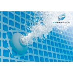 Intex - Prism Frame Greywood Above Ground Pool 18' Round X 48" Depth -Pure Pools Store Prism Frame Greywood Above Ground Pool 18 Round x 48 Depth 2