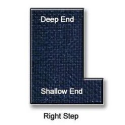 Polar 18' X 36' Rectangle With Center End Step Winter Pool Cover, 10 Year Warranty