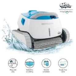Dolphin - Proteus DX4 Robotic Pool Cleaner With PowerStream Technology -Pure Pools Store Proteus DX4 Robotic Pool Cleaner with PowerStream Technology 10