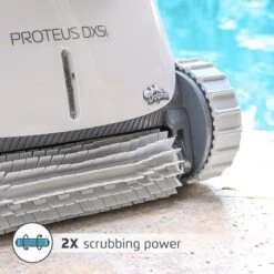 Dolphin - Proteus DX5i Robotic Pool Cleaner With Wi-Fi -Pure Pools Store Proteus DX5i Robotic Pool Cleaner with Wi Fi 7