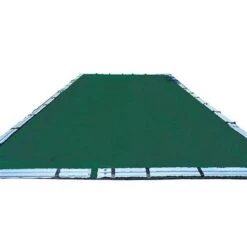 Midwest Canvas - 16' X 32' Rectangle Winter Pool Cover, 12 Year Warranty, Green -Pure Pools Store Rectangle Winter Pool Cover 12 Year Warranty Green 26