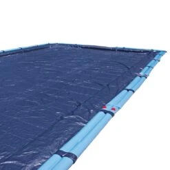 Midwest Canvas - 14' X 28' Rectangle Winter Pool Cover, 8 Year Warranty, Blue -Pure Pools Store Rectangle Winter Pool Cover 8 Year Warranty Blue 17