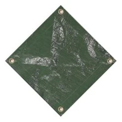 Midwest Canvas - Round Winter Pool Cover, 12 Year Warranty, Green