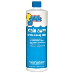 In The Swim - Stain Away For Swimming Pools, 1 Qt. -Pure Pools Store Stain Away for Swimming Pools 12