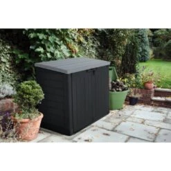 Keter - Store-It-Out Prime XL Storage Shed, Black -Pure Pools Store Store It Out Prime XL Storage Shed Black 5