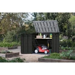 Keter - Store-It-Out Prime XL Storage Shed, Black -Pure Pools Store Store It Out Prime XL Storage Shed Black 6