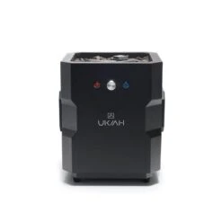 Ukiah - Tailgater II Premium Portable Audio Gas Fire Pit With Beat To Music Technology, Black