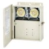 Intermatic - Two 220 Time Clocks In Raintight Box