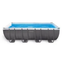 Pure Pools Store 9 Intex - Ultra Frame 9' X 18' Rectangle Metal Frame Above Ground Pool Package