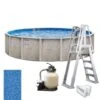 Verona 30' X 54" Round Above Ground Pool Package
