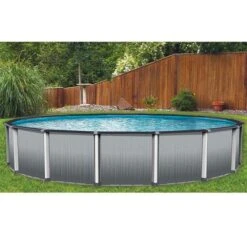 Leslie's - Weekender Premium 27' Round Above Ground Pool Package With Upgraded 19" Filter -Pure Pools Store Weekender Premium Above Ground Pool Package 6