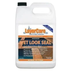 LayorCare - Wet Look Seal 1 Gallon Bottle -Pure Pools Store Wet Look Seal 3