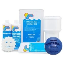 Deluxe Pool Closing Kit Up To 15,000 Gallons With WinterPill Pool Winterizer Bundle